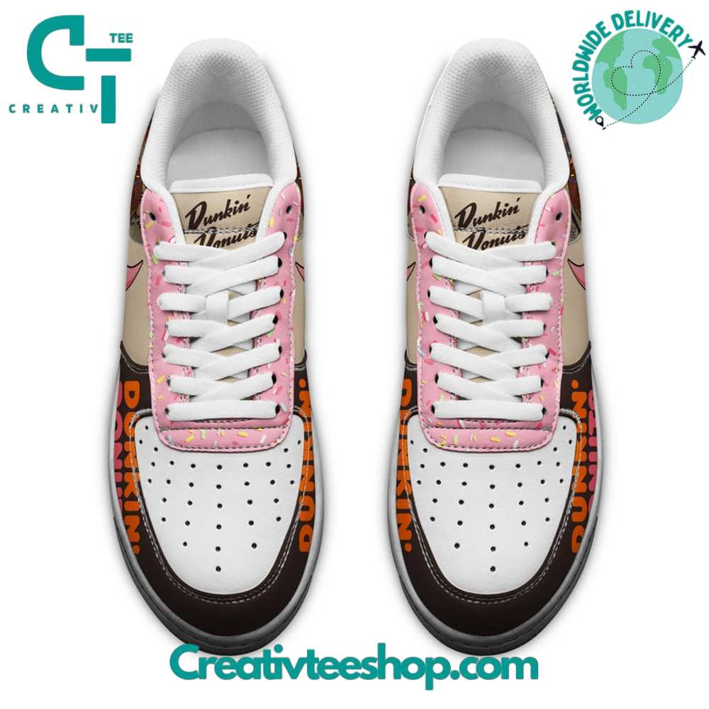 Ideafootwear Dunkin Donuts Air Low-Top Sneakers Shoes For Men And Women 1