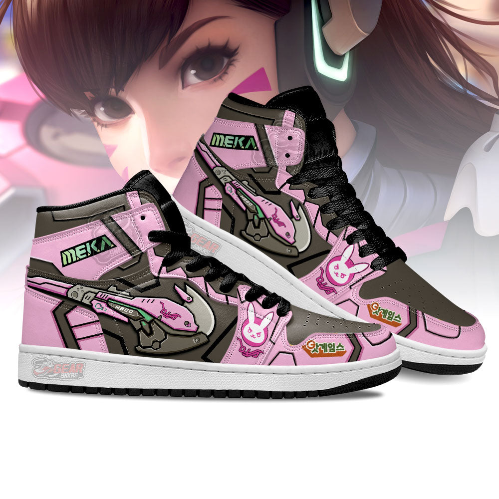 Ideafootwear D.Va Overwatch AJ1 High Sneakers Shoes For Men And Women 1