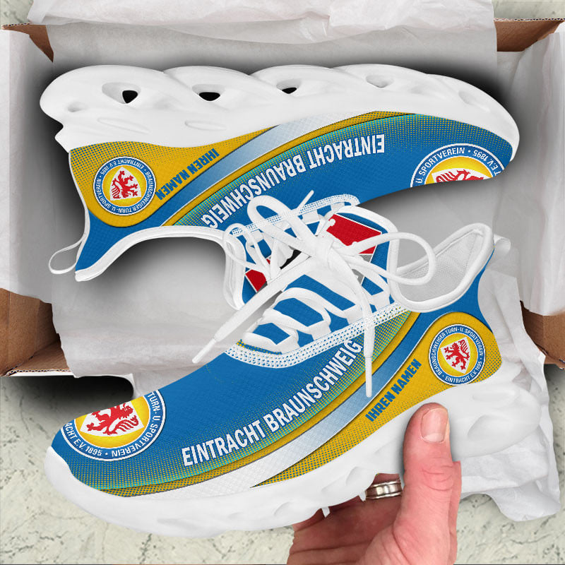 Ideafootwear Eintracht Braunschweig Max Soul Shoes Sneakers For Men And Women 1