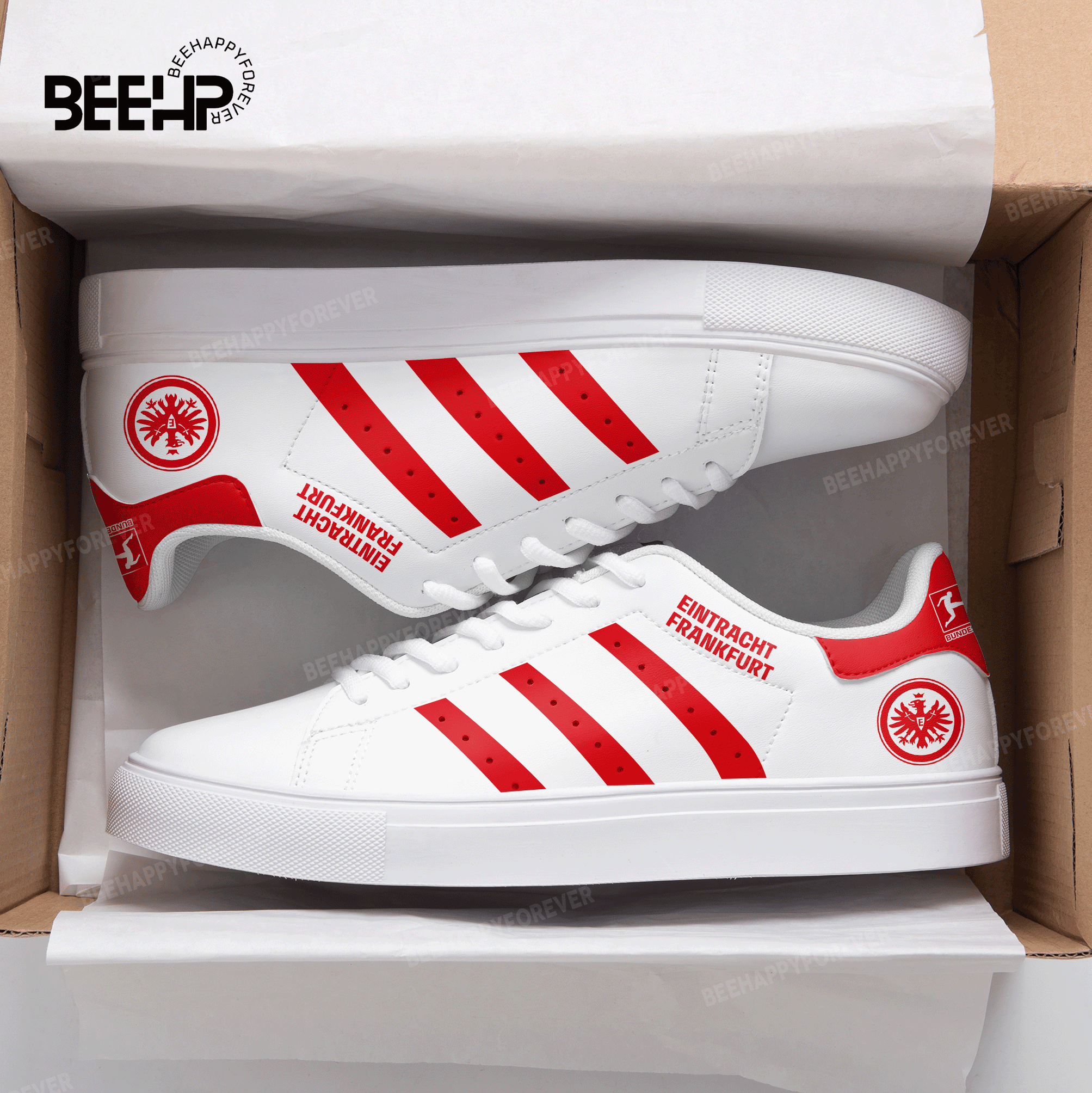 Ideafootwear Eintracht Frankfurt Skate Stan Shoes Sneakes For Men And Women 1