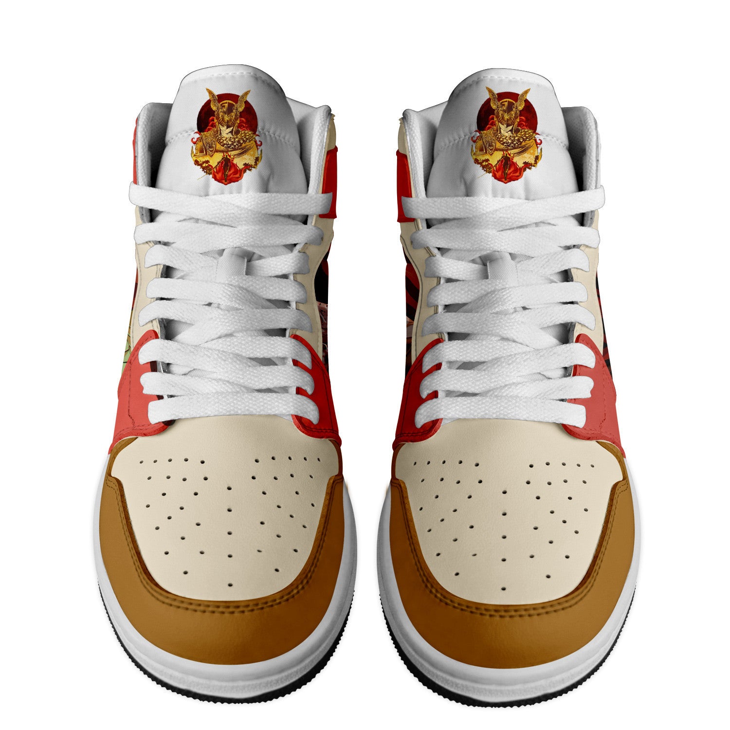 Ideafootwear Elden Ring AJ1 High Sneakers Shoes For Men And Women 1