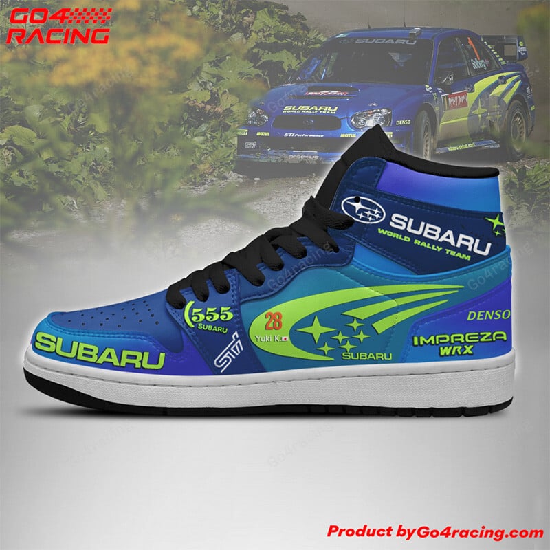 Ideafootwear Elfyn Evans Toyota Gazoo AJ1 High Sneakers Shoes For Men And Women 1