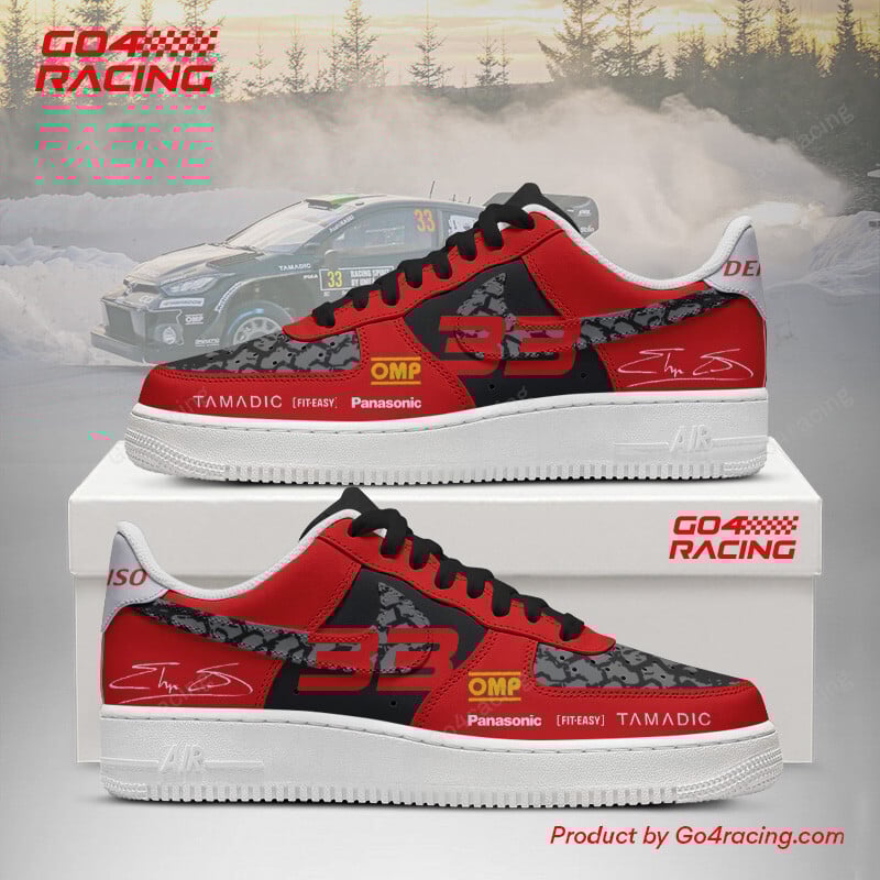 Ideafootwear Elfyn Evans Toyota Gazoo025 Air Low-Top Sneakers Shoes For Men And Women 1