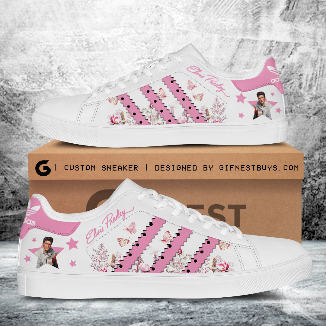 Ideafootwear Elvis Presley Skate Stan Shoes Sneakes For Men And Women 4
