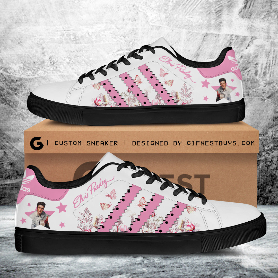 Ideafootwear Elvis Presley Skate Stan Shoes Sneakes For Men And Women 4