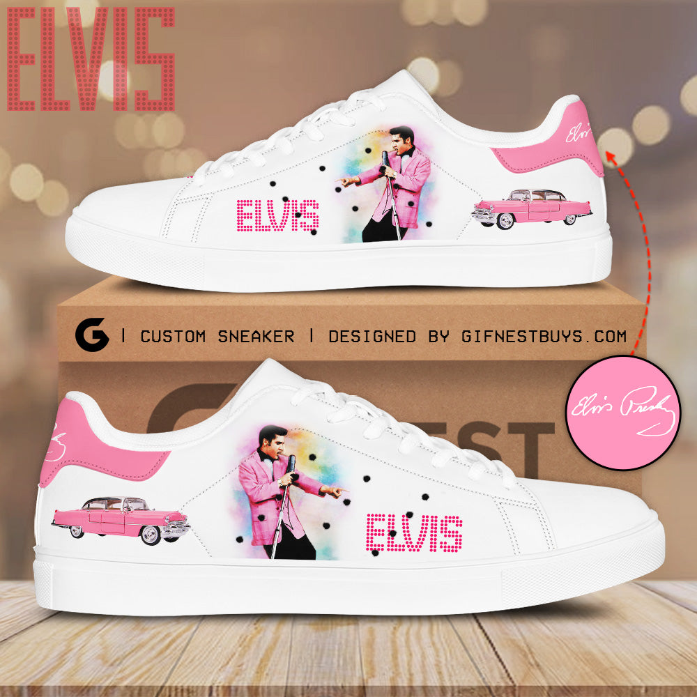 Ideafootwear Elvis Presley Skate Stan Shoes Sneakes For Men And Women 9
