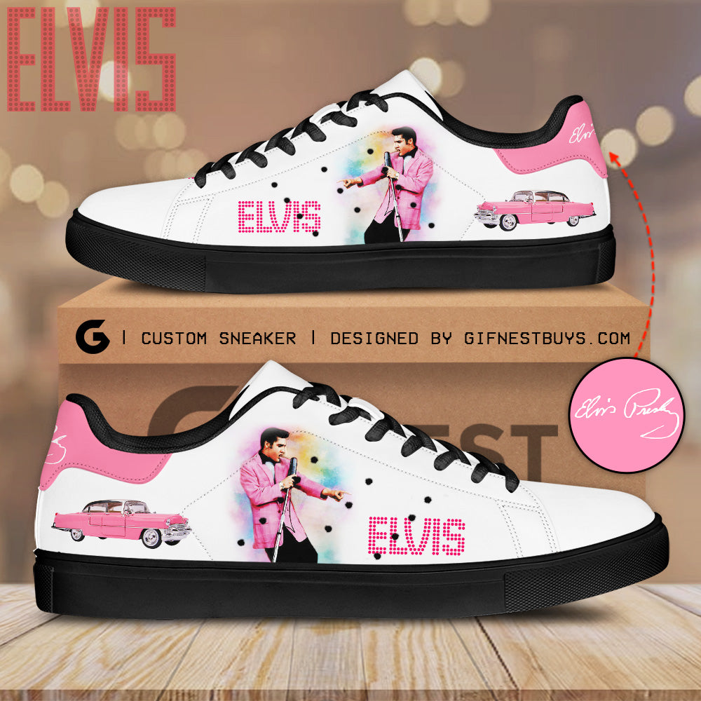 Ideafootwear Elvis Presley Skate Stan Shoes Sneakes For Men And Women 9