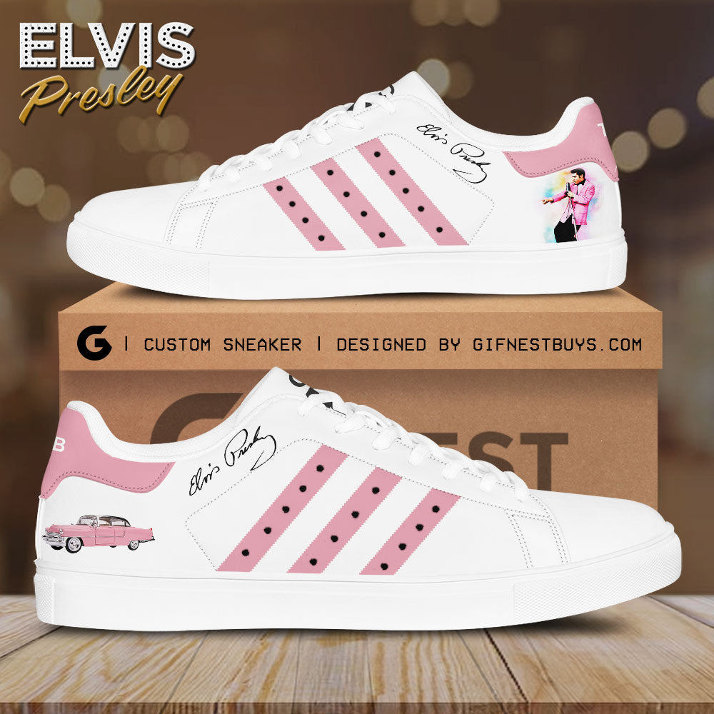 Ideafootwear Elvis Presley Skate Stan Shoes Sneakes For Men And Women 5