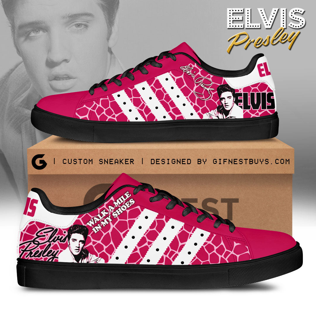 Ideafootwear Elvis Presley Skate Stan Shoes Sneakes For Men And Women 6