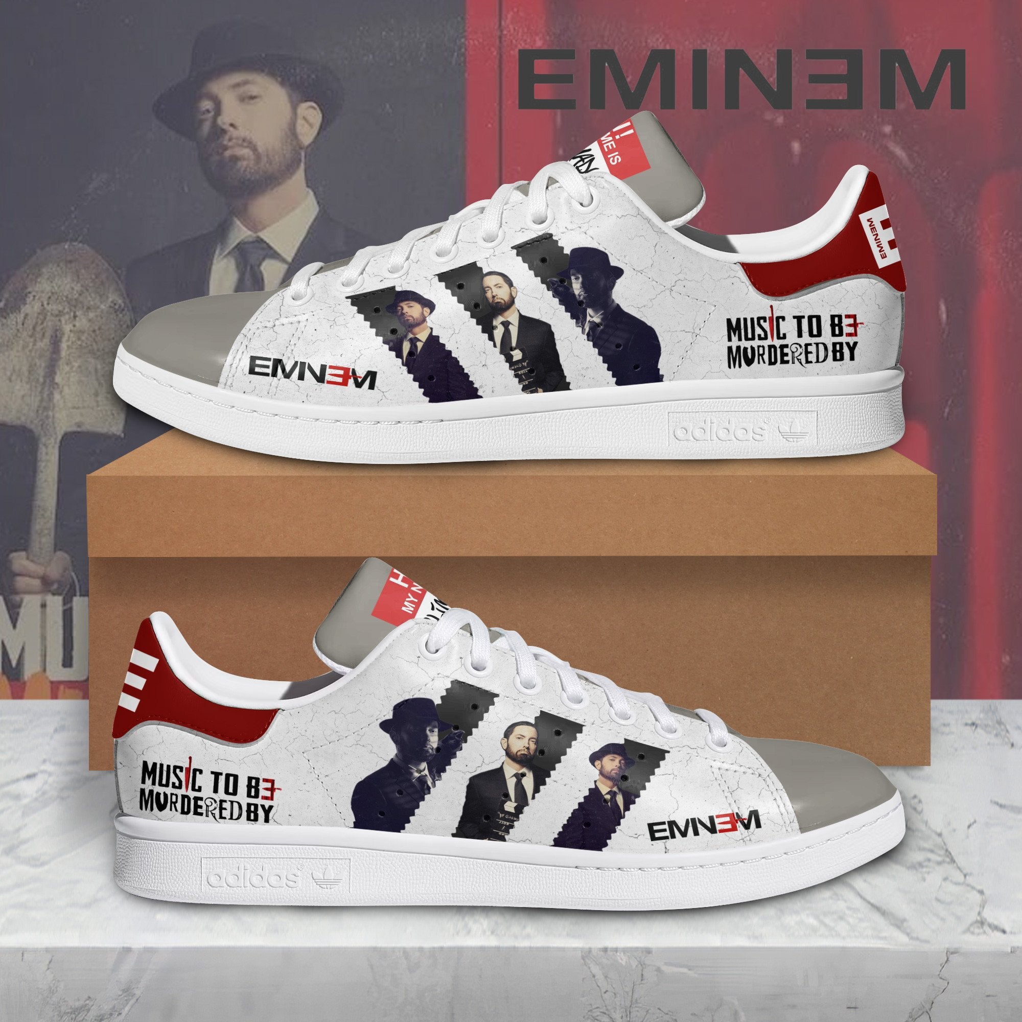 Ideafootwear Eminem Skate Stan Shoes Sneakes For Men And Women 4