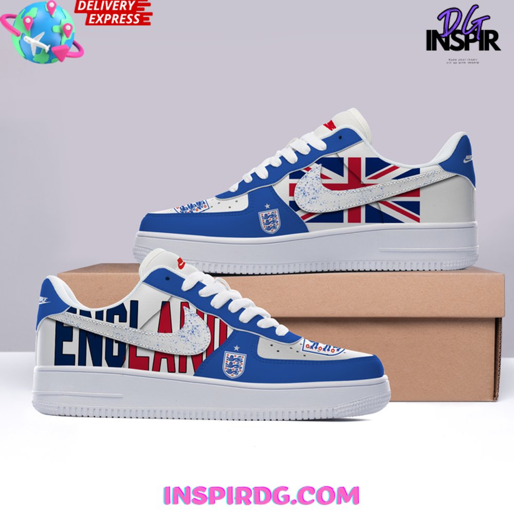 Ideafootwear England Euro Champions Air Low-Top Sneakers Shoes For Men And Women 1