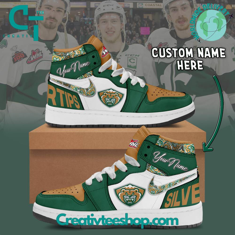 Ideafootwear Everett Silvertips AJ1 High Sneakers Shoes For Men And Women 1