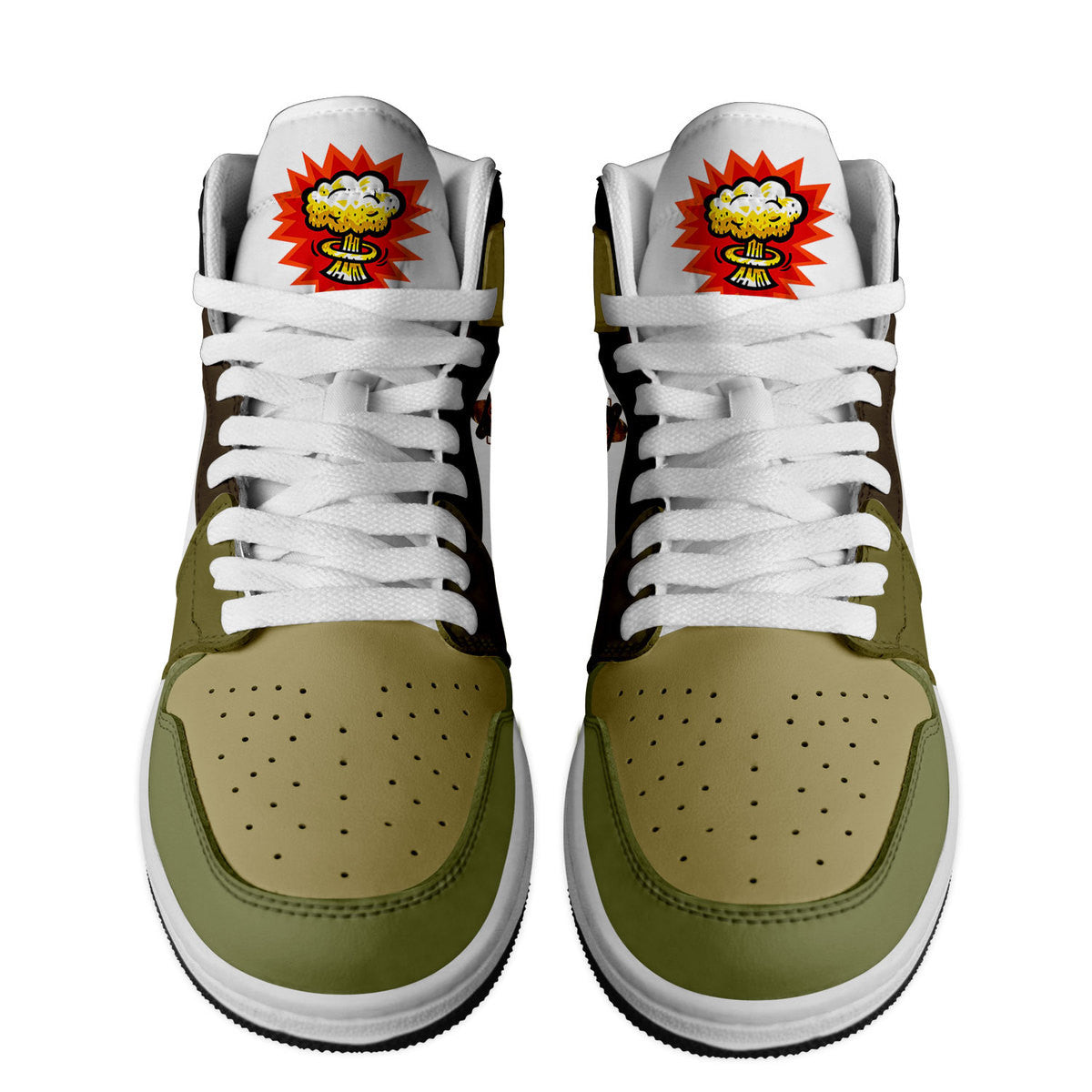 Ideafootwear Fallout AJ1 High Sneakers Shoes For Men And Women 9