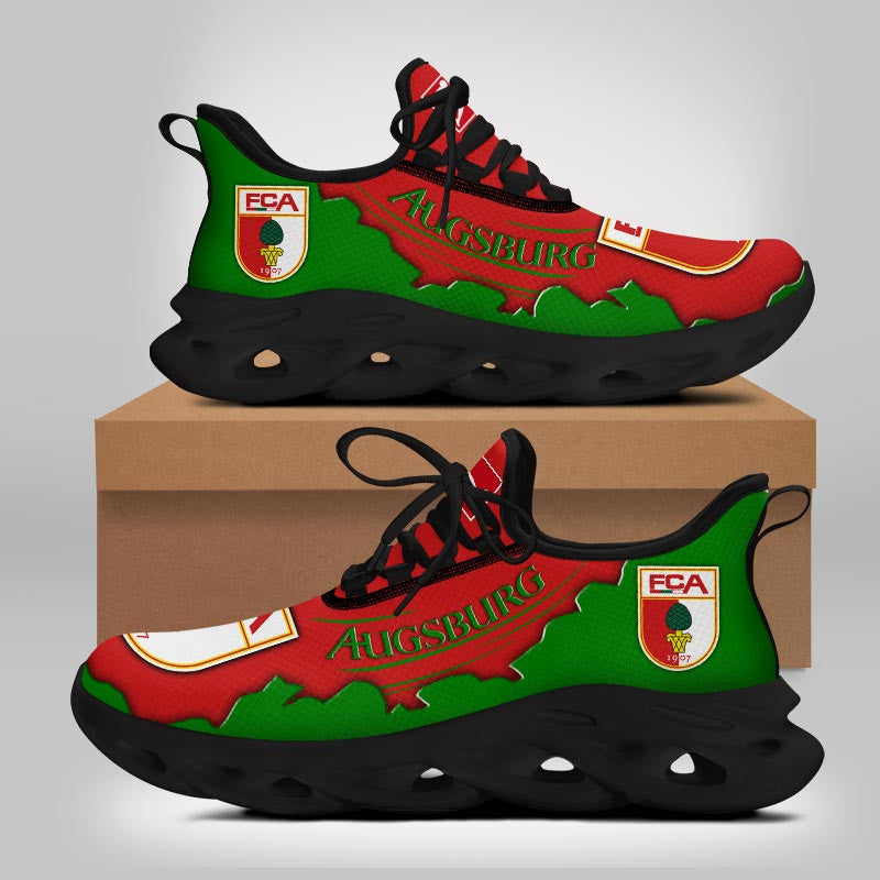 Ideafootwear FC Augsburg Max Soul Shoes Sneakers For Men And Women 3