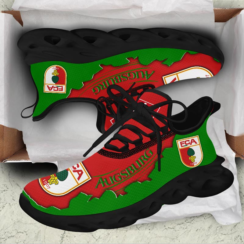 Ideafootwear FC Augsburg Max Soul Shoes Sneakers For Men And Women 3