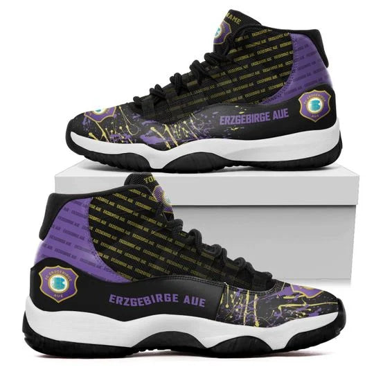 Ideafootwear FC Erzgebirge Aue AJ13 Sneakers Shoes For Men And Women 1