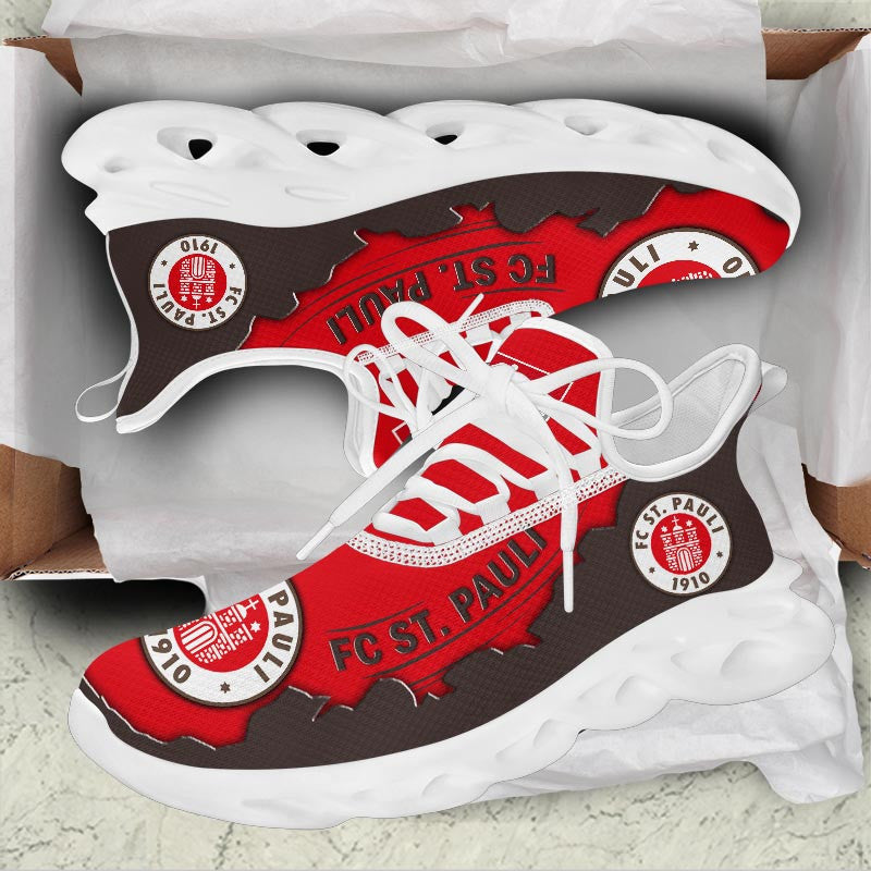 Ideafootwear FC St. Pauli Max Soul Shoes Sneakers For Men And Women 3