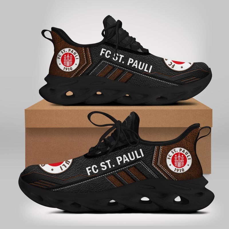 Ideafootwear FC St. Pauli Max Soul Shoes Sneakers For Men And Women 2