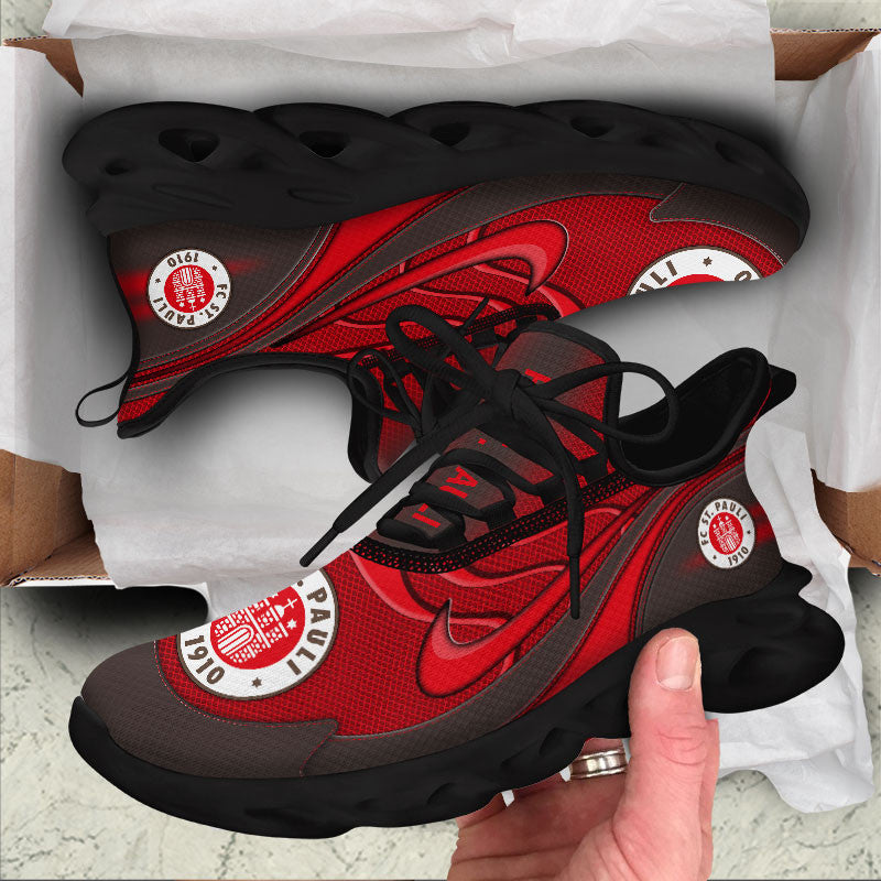 Ideafootwear FC St. Pauli Max Soul Shoes Sneakers For Men And Women 4
