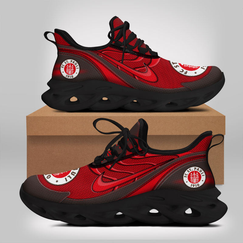 Ideafootwear FC St. Pauli Max Soul Shoes Sneakers For Men And Women 4