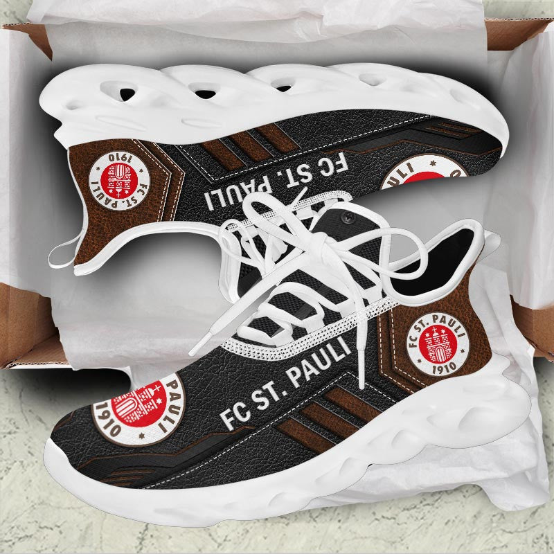 Ideafootwear FC St. Pauli Max Soul Shoes Sneakers For Men And Women 2