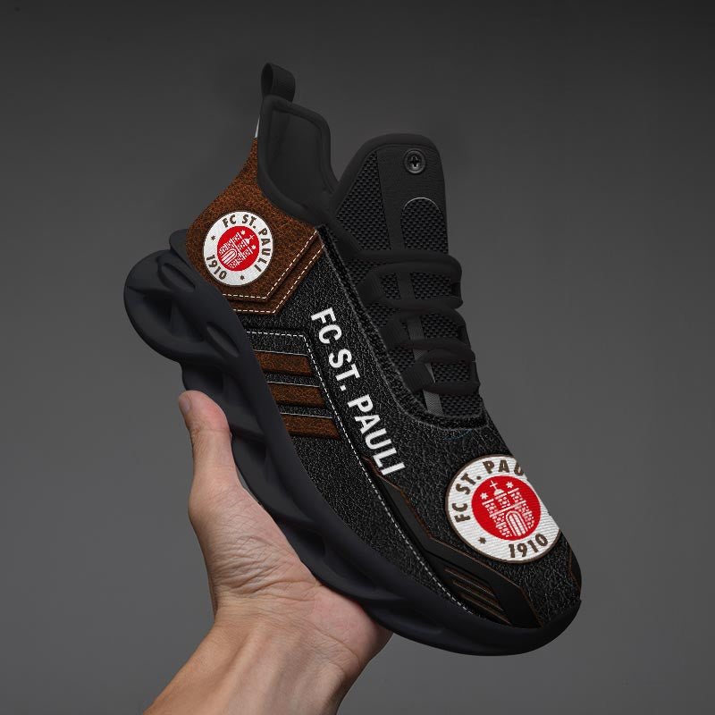 Ideafootwear FC St. Pauli Max Soul Shoes Sneakers For Men And Women 2