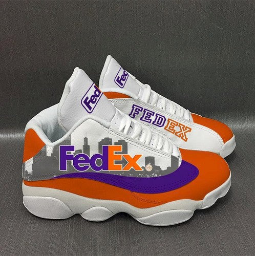 Ideafootwear Fedex Federal Express AJ13 Sneakers Shoes For Men And Women 1