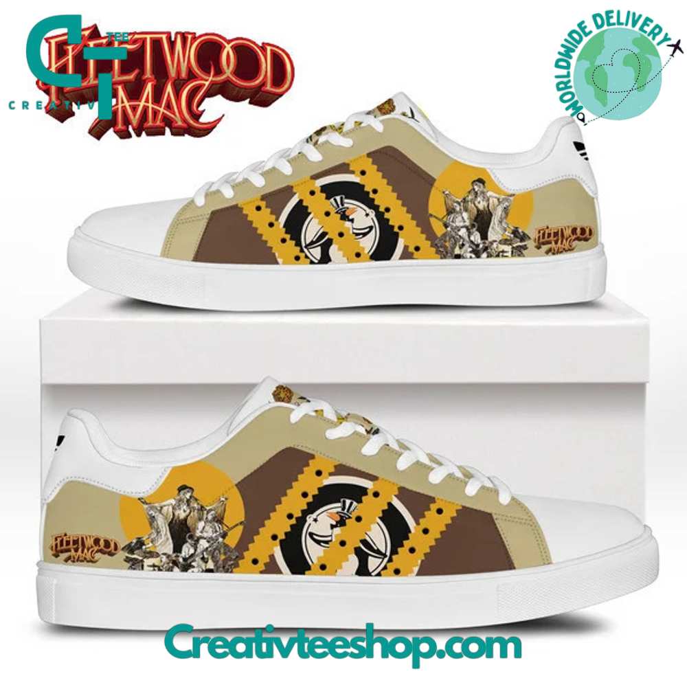 Ideafootwear Fleetwood Mac Skate Stan Shoes Sneakes For Men And Women 2