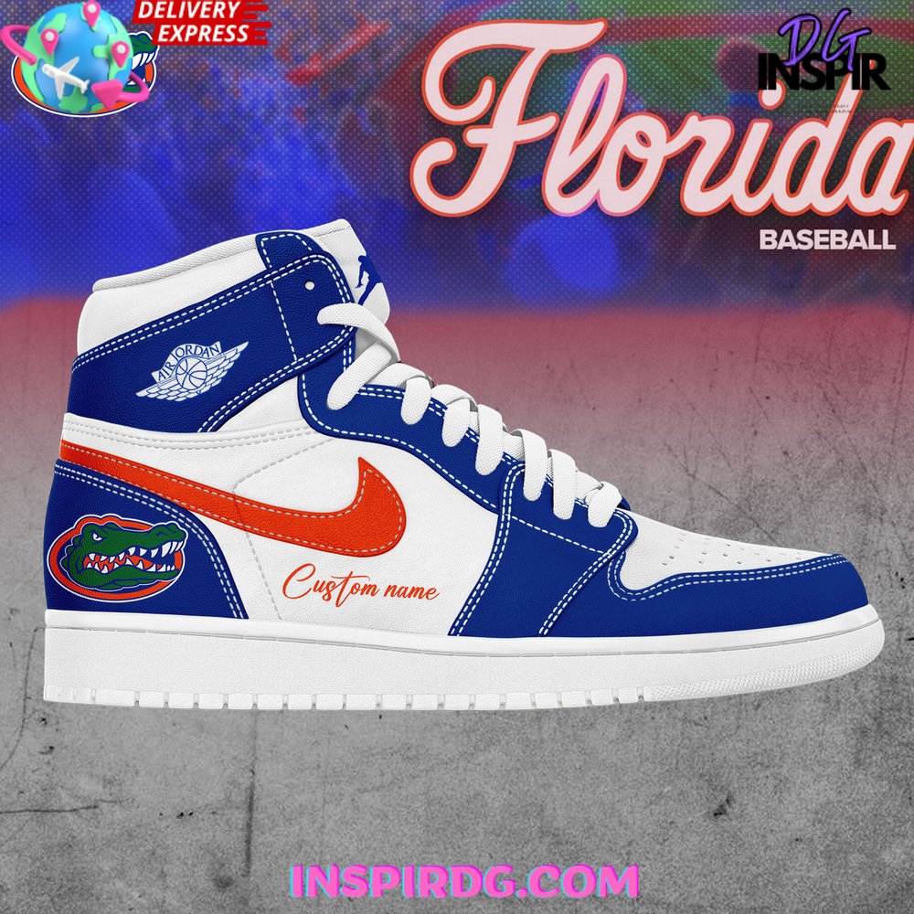 Ideafootwear Florida Gators AJ1 High Sneakers Shoes For Men And Women 1