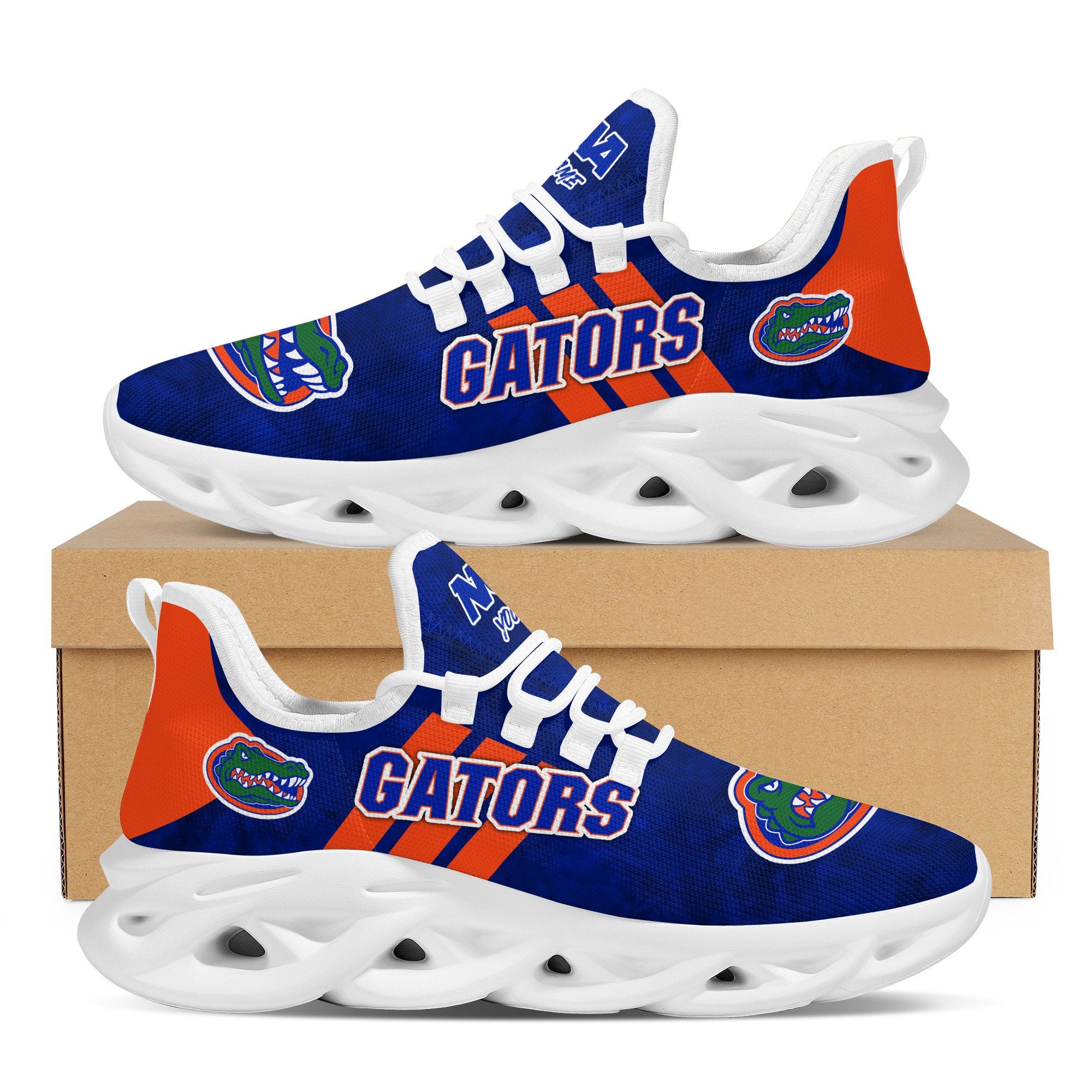 Ideafootwear Florida Gators Max Soul Shoes Sneakers For Men And Women 5