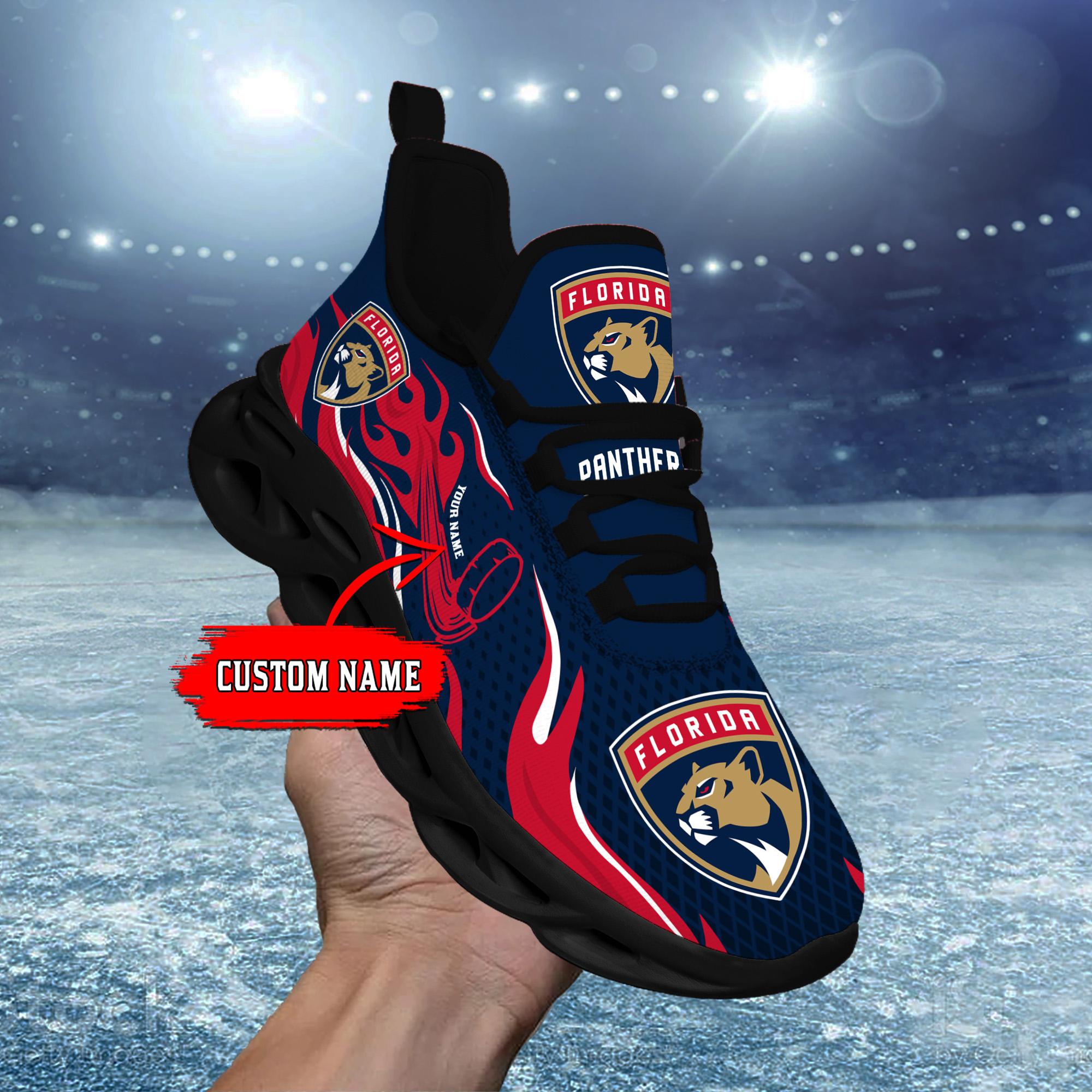Ideafootwear Florida Panthers Max Soul Shoes Sneakers For Men And Women 3