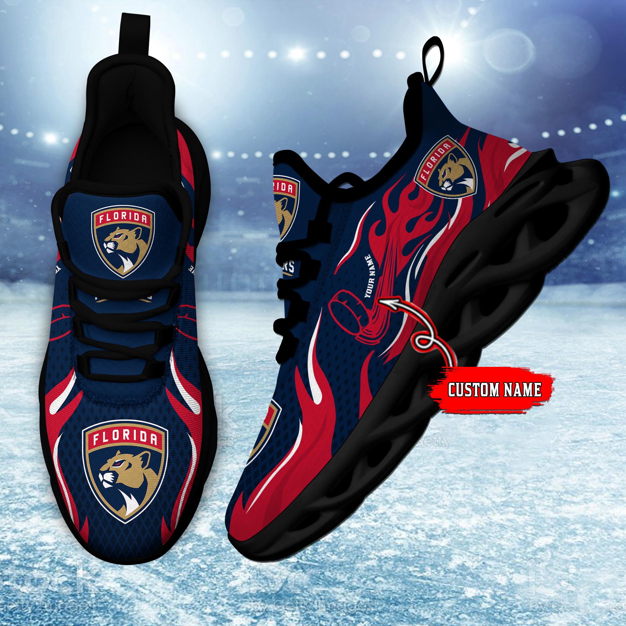 Ideafootwear Florida Panthers Max Soul Shoes Sneakers For Men And Women 3
