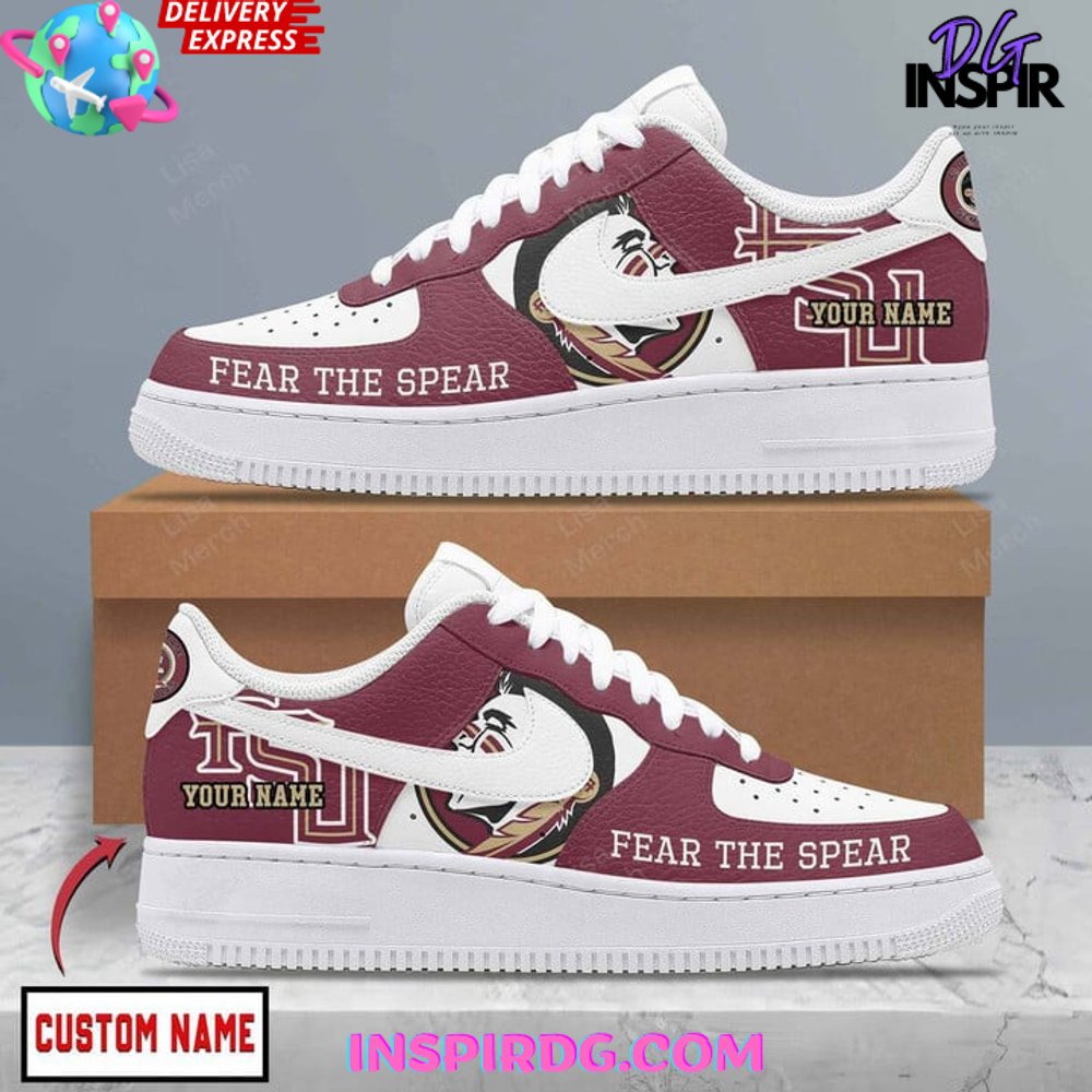 Ideafootwear Florida State Seminoles Air Low-Top Sneakers Shoes For Men And Women 6