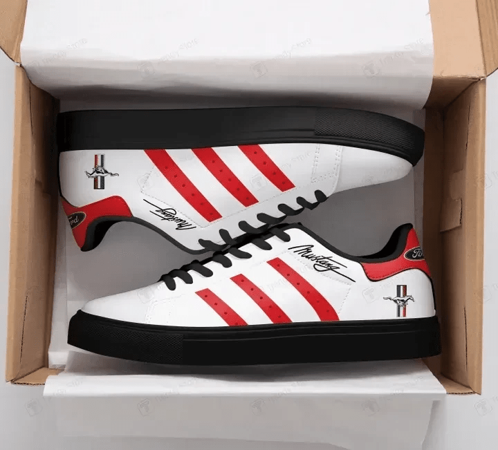 Ideafootwear Ford Mustang Skate Stan Shoes Sneakes For Men And Women 1