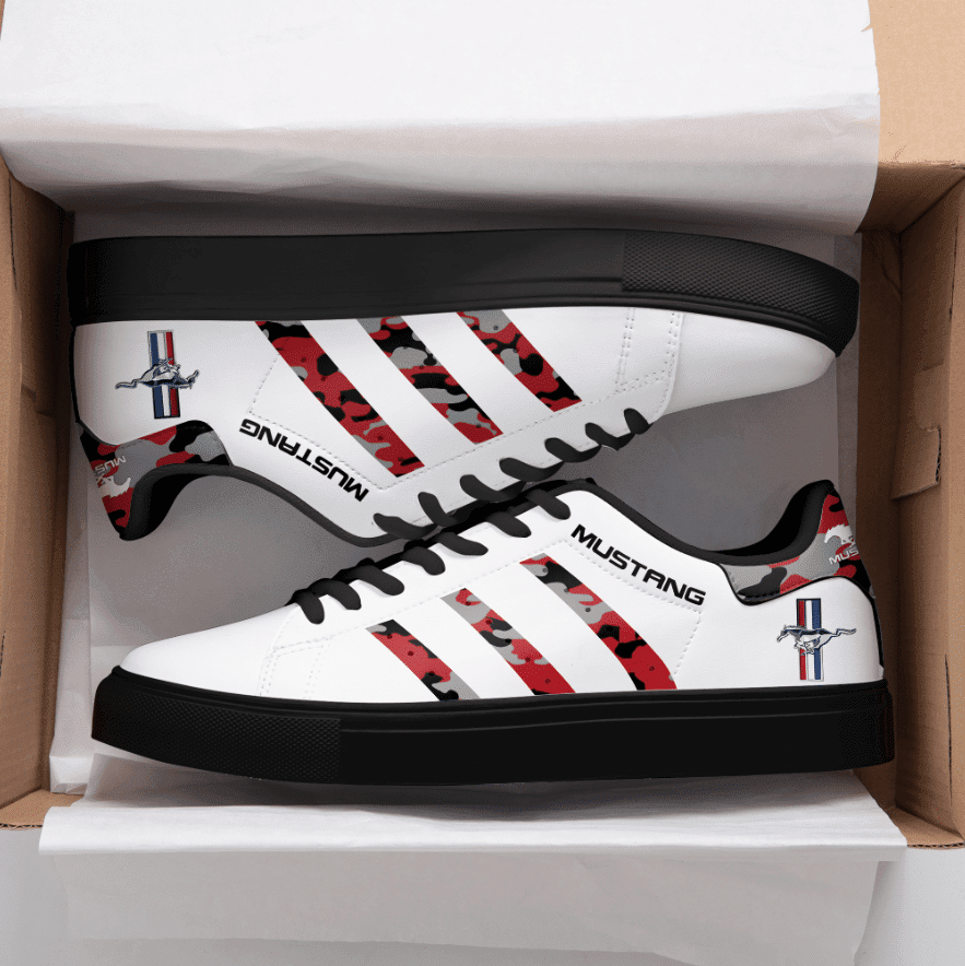 Ideafootwear Ford Mustang Skate Stan Shoes Sneakes For Men And Women 7