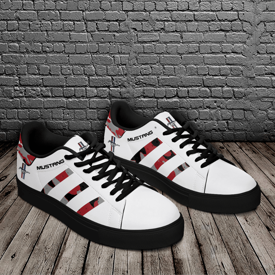 Ideafootwear Ford Mustang Skate Stan Shoes Sneakes For Men And Women 7