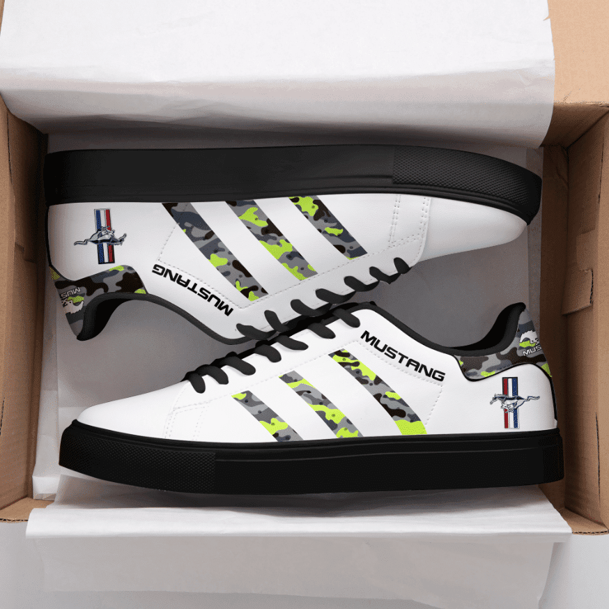 Ideafootwear Ford Mustang Skate Stan Shoes Sneakes For Men And Women 3