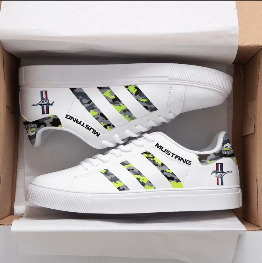 Ideafootwear Ford Mustang Skate Stan Shoes Sneakes For Men And Women 3