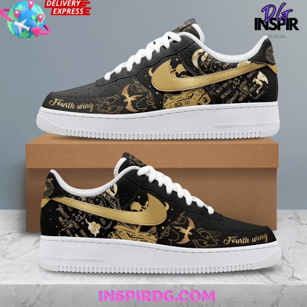 Ideafootwear Fourth Wing Dragon Air Low-Top Sneakers Shoes For Men And Women 1