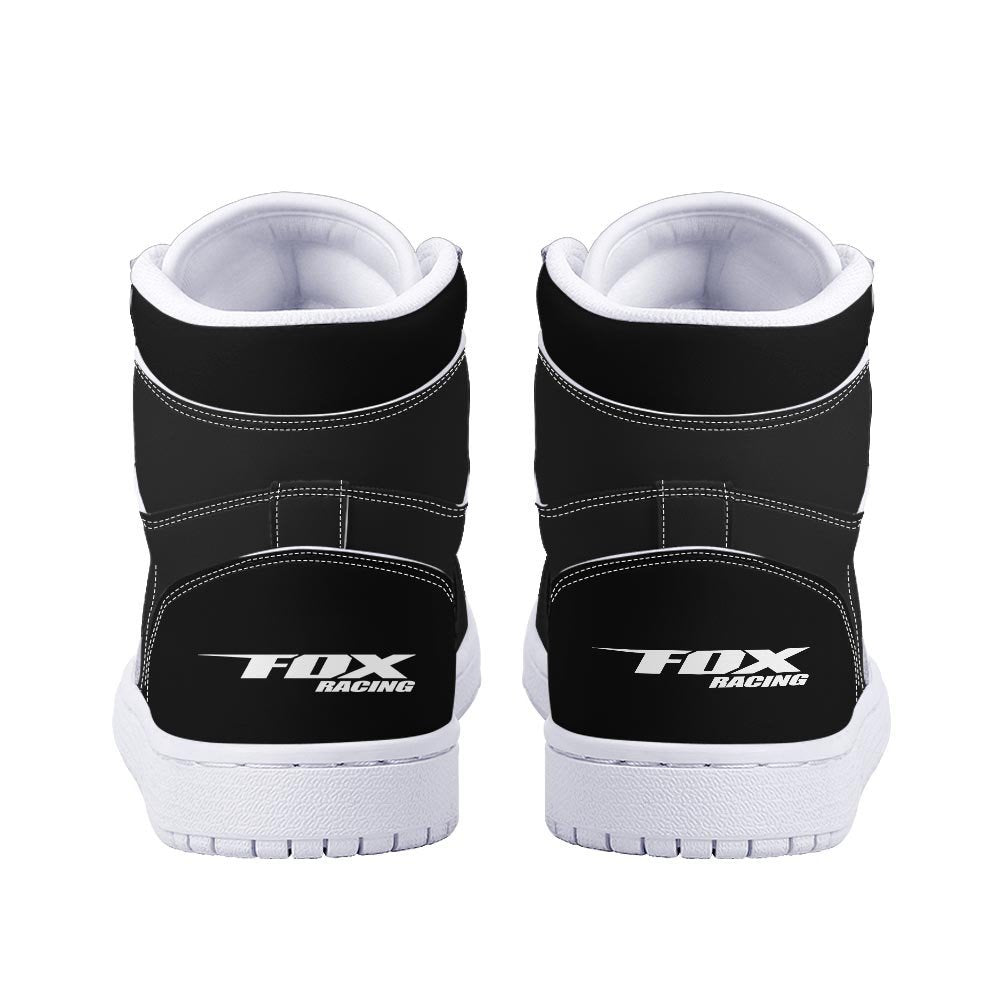 Ideafootwear Fox Racing AJ1 High Sneakers Shoes For Men And Women 5