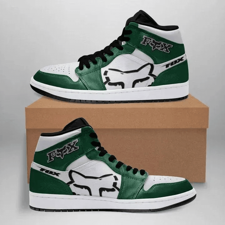 Ideafootwear Fox Racing AJ1 High Sneakers Shoes For Men And Women 2
