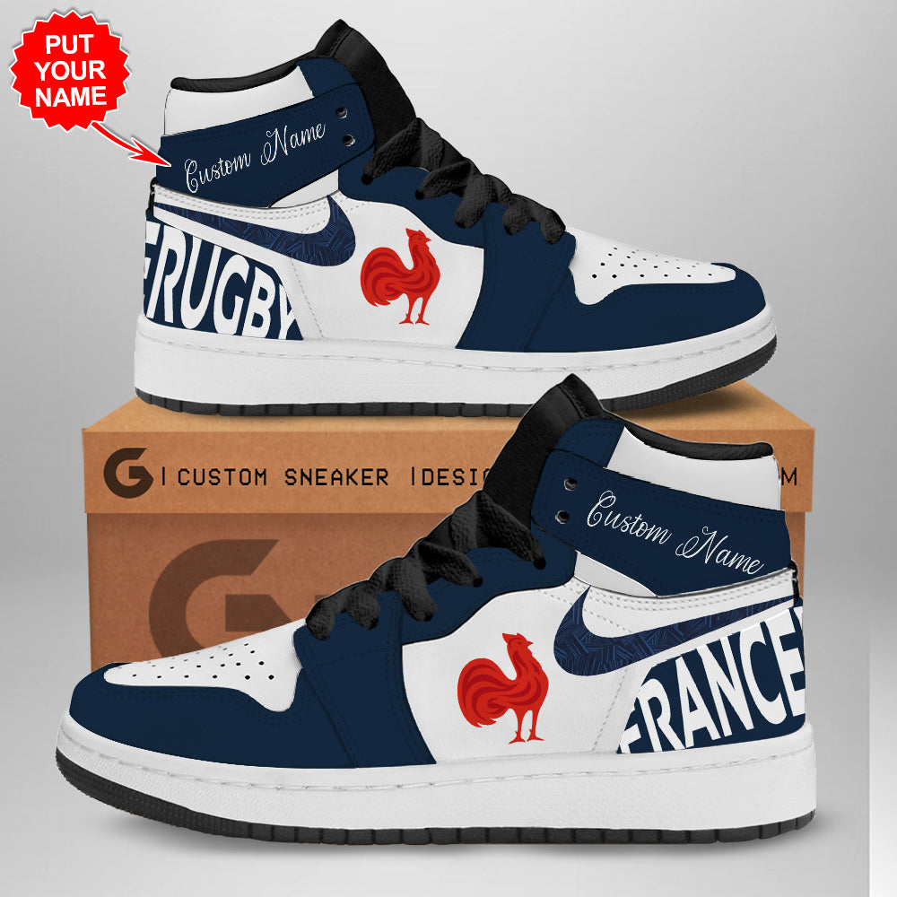 Ideafootwear France x Rugby World Cup AJ1 High Sneakers Shoes For Men And Women 2