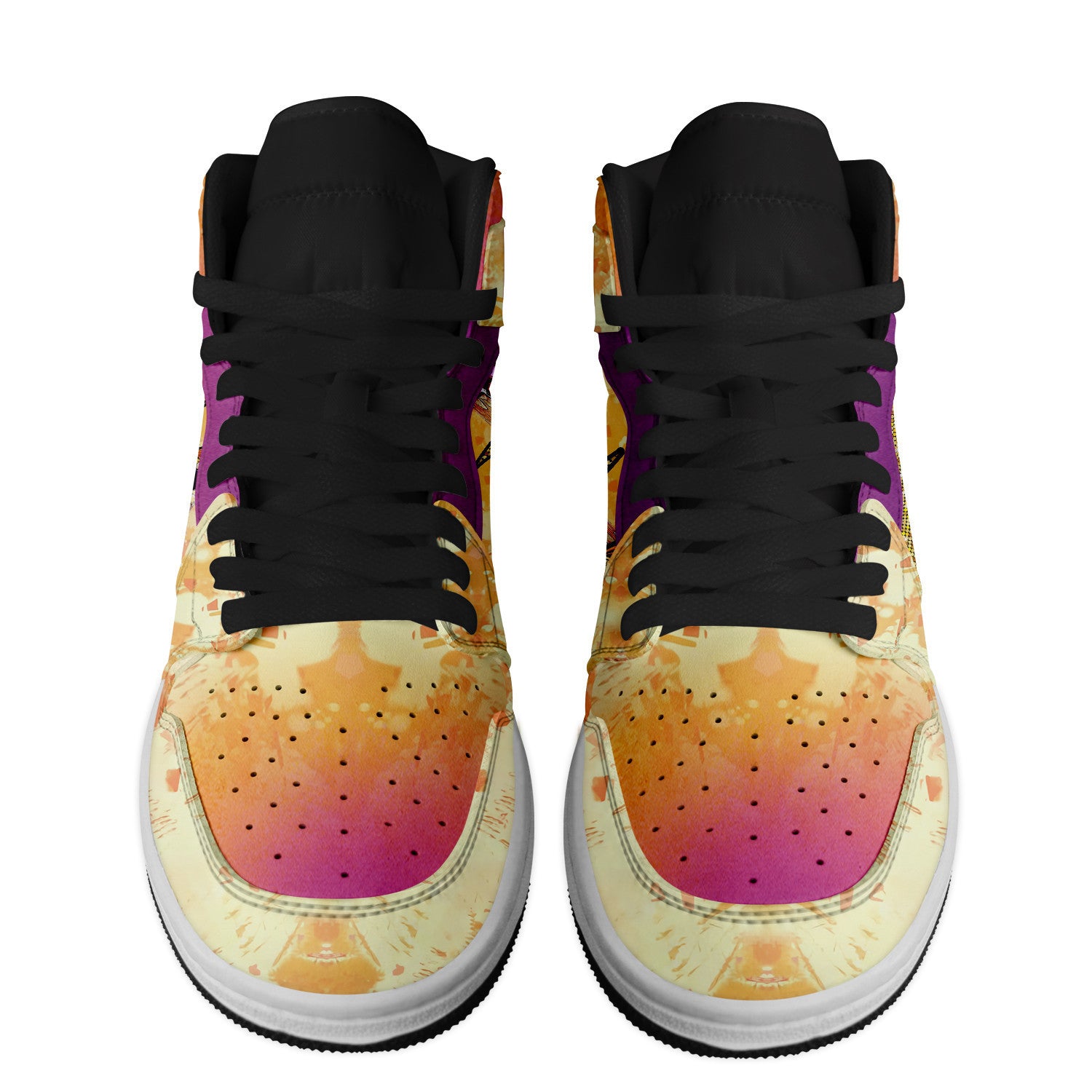 Ideafootwear Freddie Mercury AJ1 High Sneakers Shoes For Men And Women 3