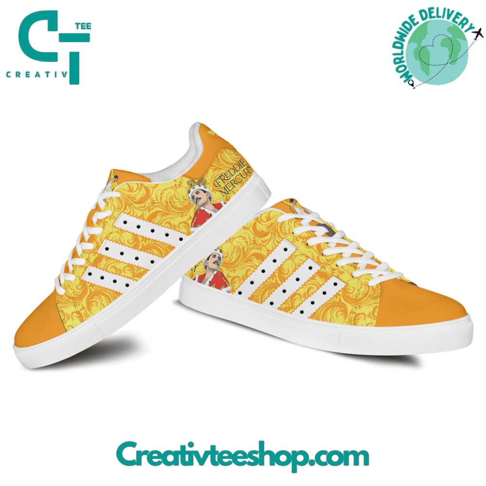 Ideafootwear Freddie Mercury Skate Stan Shoes Sneakes For Men And Women 2