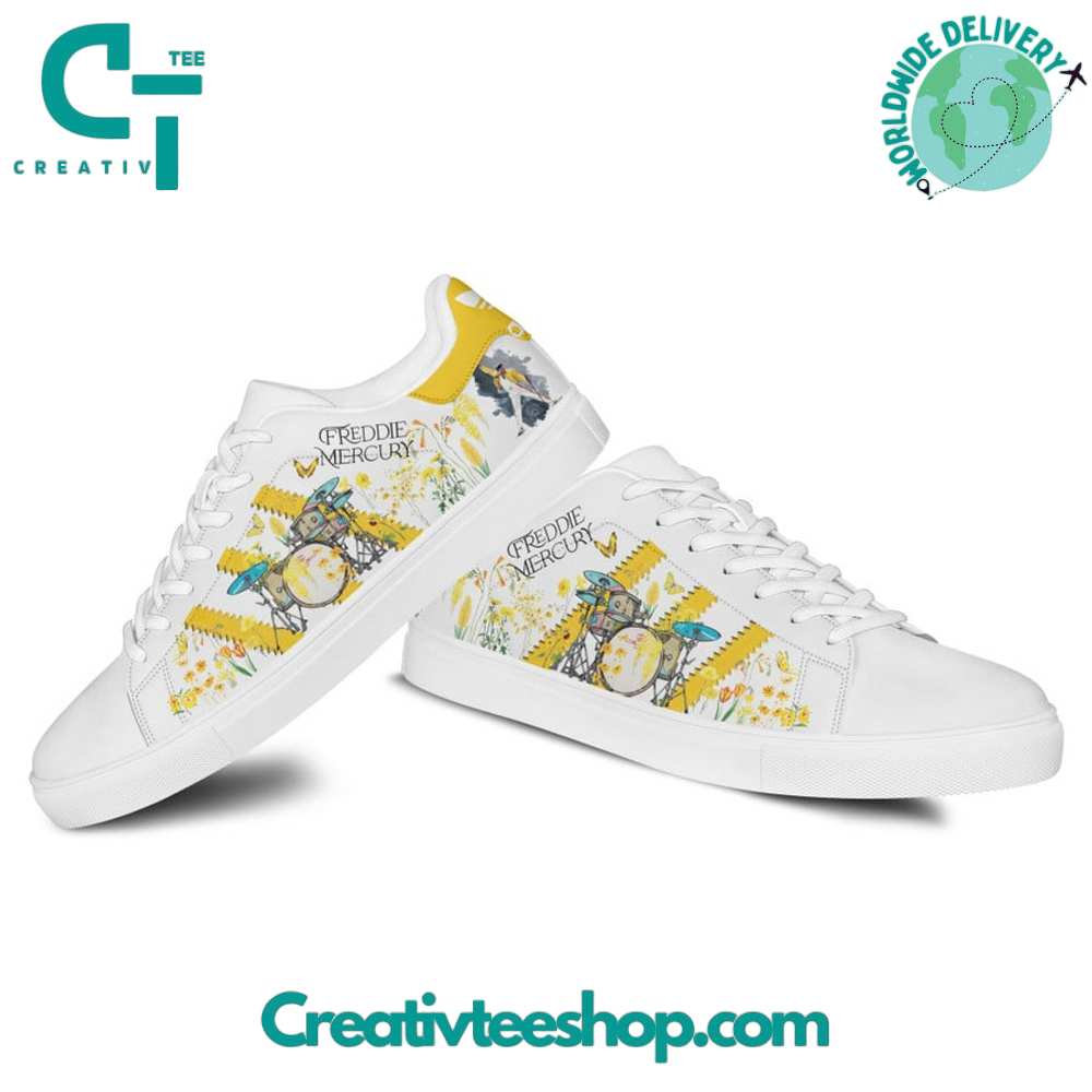 Ideafootwear Freddie Mercury Skate Stan Shoes Sneakes For Men And Women 1