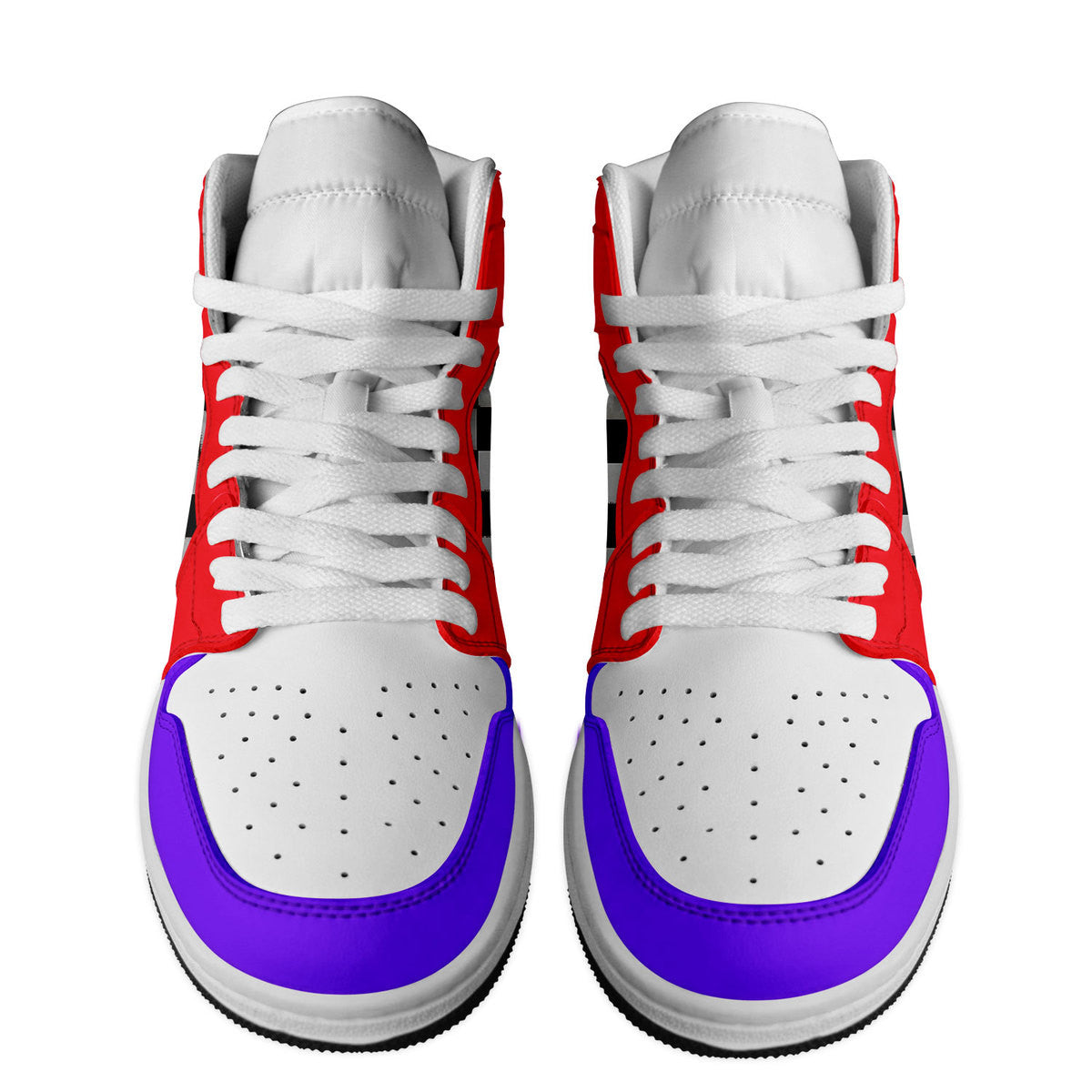Ideafootwear Freddy Fazbear's Pizza AJ1 High Sneakers Shoes For Men And Women 4