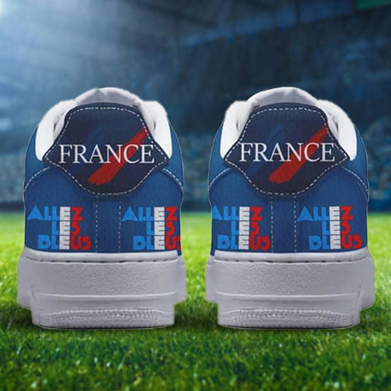 Ideafootwear French Football Federation Air Low-Top Sneakers Shoes For Men And Women 1