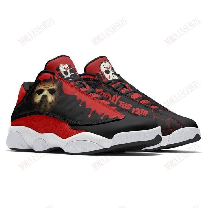 Ideafootwear Friday the 13th AJ13 Sneakers Shoes For Men And Women 1