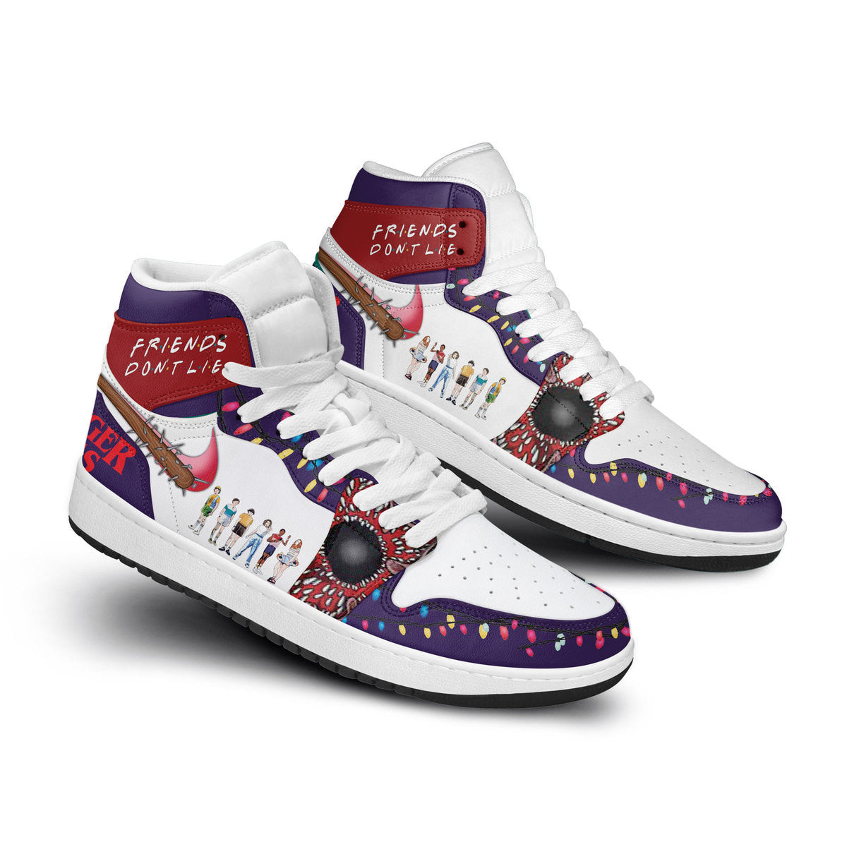 Ideafootwear Friends Don’t Lie AJ1 High Sneakers Shoes For Men And Women 1