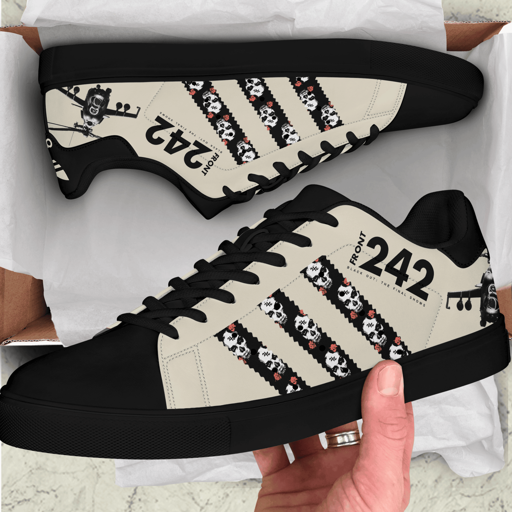 Ideafootwear Front 242 Skate Stan Shoes Sneakes For Men And Women 1